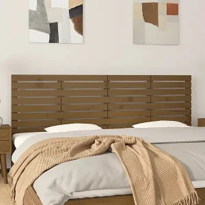 Wand-Kopfteil Honigbraun 206x3x63 cm Massivholz Kiefer Jetzt Bestellen