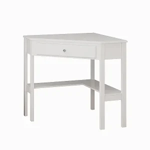 Eckschminktisch weiß 75x71.6x76.8 velto Solange Der Vorrat Reicht