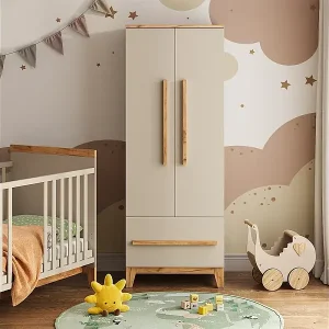 Finale Aktion Kinderkleiderschrank cashmere/artisan 70x53.4x186.8 malia