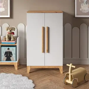 Kinderkleiderschrank weiß/artisan 70x53.4x120 malia Must-Have