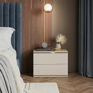 Solange Der Vorrat Reicht Nachttisch cashmere 66x36x48.6 linette