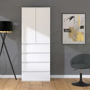 Kleiderschrank weiß 74x40x191.5 claus Günstig