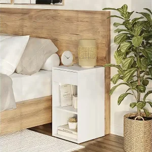 Letzte Chance Nachttisch weiß 35x35x65 dany