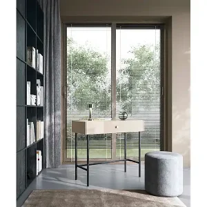 Solange Der Vorrat Reicht Schminktisch mit Schublade - Greige - 93 cm - DIVENOS