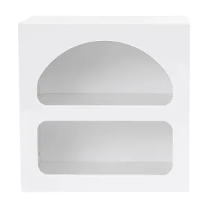 Neue Kollektion Nachttisch Dmengucc, Niedrige Kommode, Tisch, Multifunktionaler Nachttisch, 50x38h50 cm, Weiß