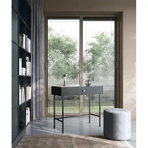 Schminktisch mit Schublade - Schwarz - 93 cm - DIVENOS Highlight