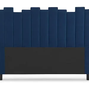 Kopfteil Samt Blau Modernes Design 160cm Avenel Neue Kollektion