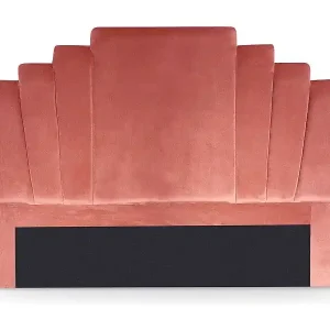 Begrenztes Angebot Rosa Samt Kopfteil "Renaya" 160cm Modernes und Praktisches Design