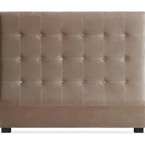 Tête de lit Luxor 140cm Velours Taupe Online Kaufen