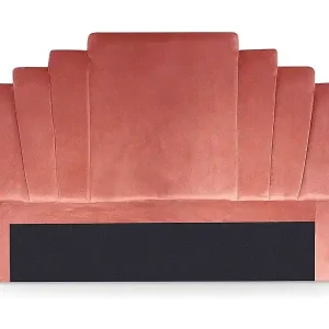 Angebot Samt Kopfteil Rosa "Renaya" 180cm - Eleganz und Sanftheit