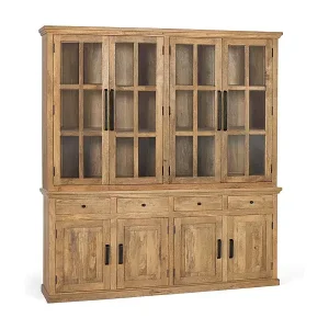 Direktkauf Handgefertigter Schrank aus massivem Mangoholz 226 cm