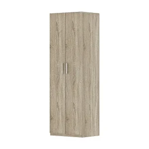 Markenware Schrank mit 2 Türen TOM – Sonoma-Eiche – Kompakt und funktional