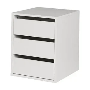 Wochenendangebot Nachttisch für Schlafzimmer. VERONA Kollektion. Farbe Weiß.