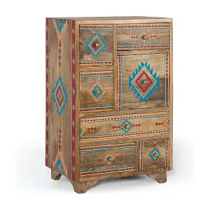 Kommode aus Mangoholz Schneller Versand