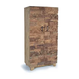 Letzte Chance Schrank aus recyceltem Mangoholz