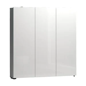 Großer Mehrzweckschrank Dfrancios, Multifunktionale Möbel, Schuhschrank, Besenschrank, Made in Italy, 110x19h115 cm, Glänzendes Weiß Begrenztes Angebot