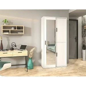 SCHWEBETÜRENSCHRANK Lano 100/205/40 cm 3-türig weiß Direkt Vom Hersteller