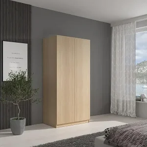 Kostenloser Rückversand DREHTÜRENSCHRANK Classic 90/180/50 cm 2-türig eiche Sonoma