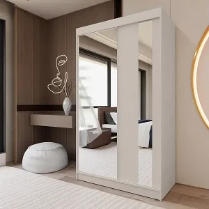 Must-Have SCHWEBETÜRENSCHRANK Gaja 120/216/61 kaschmir mit Spiegel