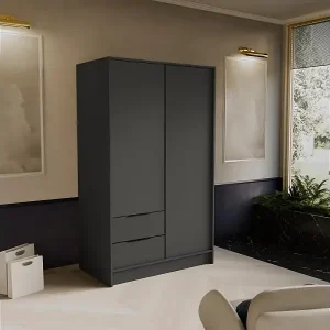 Direkt Vom Hersteller SCHWEBETÜRENSCHRANK Niko 100/51/200 cm graphit