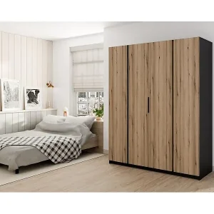 Preisreduziert DREHTÜRENSCHRANK Kaya 200/62/239 4-Türig