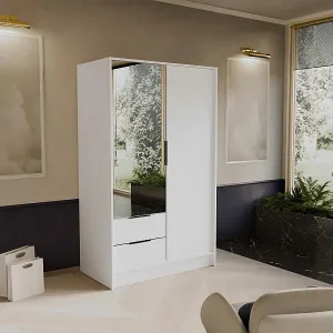 Garantierte Lieferung SCHWEBETÜRENSCHRANK Niko 100/51/200 cm weiß