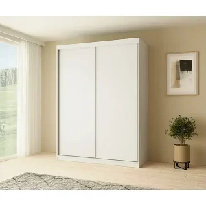 Nur Für Kurze Zeit SCHWEBETÜRENSCHRANK Mario 150/216/61 weiß