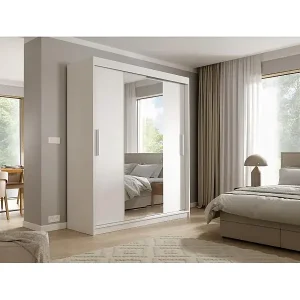 Jetzt Kaufen SCHWEBETÜRENSCHRANK Katrina weiß 200/215,5/59 cm 2-türig