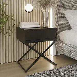 Direkt Vom Hersteller NACHTSCHRANK Max 45/50/35 schwarz