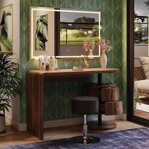 Mega-Angebot Schminktisch eiche rustikal 120x50x76 lara