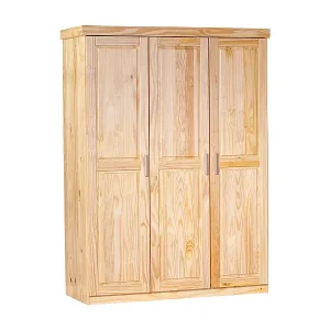 Sichere Zahlung Peba Kleiderschrank 3 Türen, natur.
