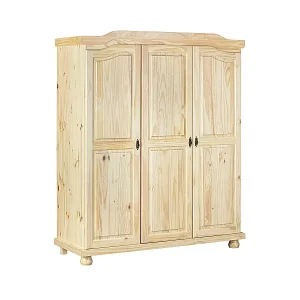 Bepam Kleiderschrank 3 Türen,natur. Finale Aktion