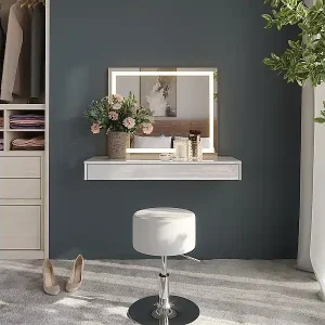 Schminktisch weiß 100x40.1x12 sherry Neuheit