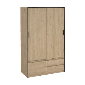 Gratis Versand GroÃŸer Mehrzweckschrank Drastell, Multifunktionale Möbel, Schuhschrank, Besenschrank, 121x60 h200 cm, Eiche