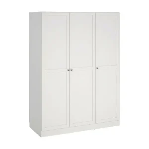 Solange Der Vorrat Reicht Kleiderschrank 3 Türen Dsens, Schlafzimmermöbel, Schrank, Garderobe, 147x62 h200 cm, WeiÃŸ