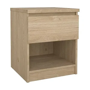 Nur Für Kurze Zeit Nachttisch Dross, Niedrige Kommode, Tisch, Multifunktionaler Nachttisch, 40x40 h50 cm, Eiche