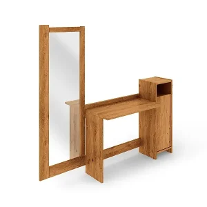 Sichere Zahlung VIGO - Schminktischaus Wildeiche, naturgeölt