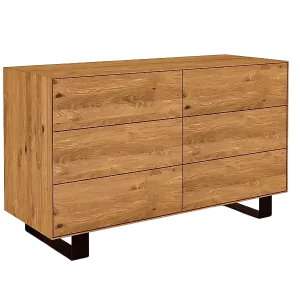 Direkt Vom Hersteller STEEL - Kommode aus Wildeiche, naturgeölt