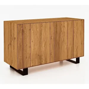 Top-Preis STEEL - Kommode aus Wildeiche, naturgeölt