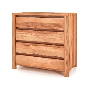 Markenware VINCI - Kommode 100% aus massivem Holz aus Kernbuche, naturgeölt