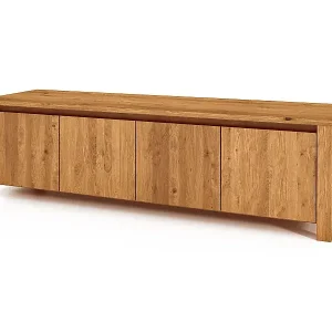 VINCI - Kommode 100% aus massivem Holz aus Wildeiche, naturgeölt Expressversand