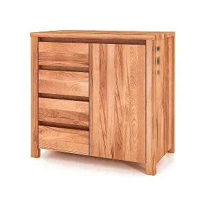 Sonderangebot VINCI - Kommode 100% aus massivem Holz aus Kernbuche, naturgeölt