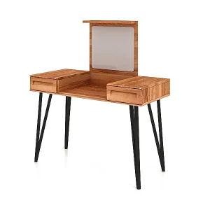 GOLO - Schminktisch aus Kernbuche, naturgeölt Kostenloser Rückversand