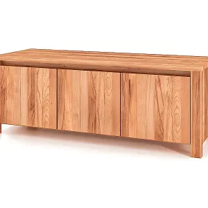 VINCI - Kommode 100% aus massivem Holz aus Kernbuche, naturgeölt Expressversand