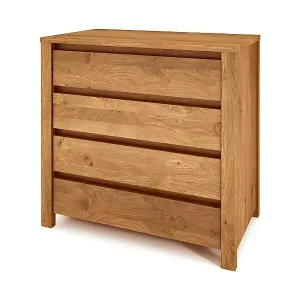 Preisreduziert VINCI - Kommode 100% aus massivem Holz aus Wildeiche, naturgeölt