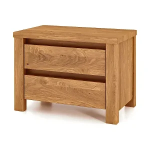 Direkt Vom Hersteller VINCI - Nachttischaus Wildeiche, naturgeölt