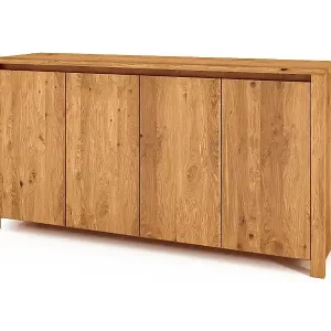 VINCI - Kommode 100% aus massivem Holz aus Wildeiche, naturgeölt Highlight