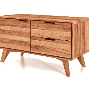 GREG - Kommode mit Türen aus Kernbuche, naturgeölt Knallerangebot