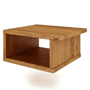 Sonderaktion VENTO - Hängender Nachttisch aus Wildeiche, naturgeölt