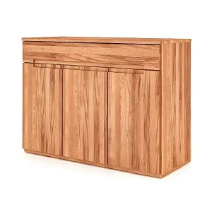 VENTO - Kommode mit Türen aus Kernbuche, naturgeölt Ausverkauf